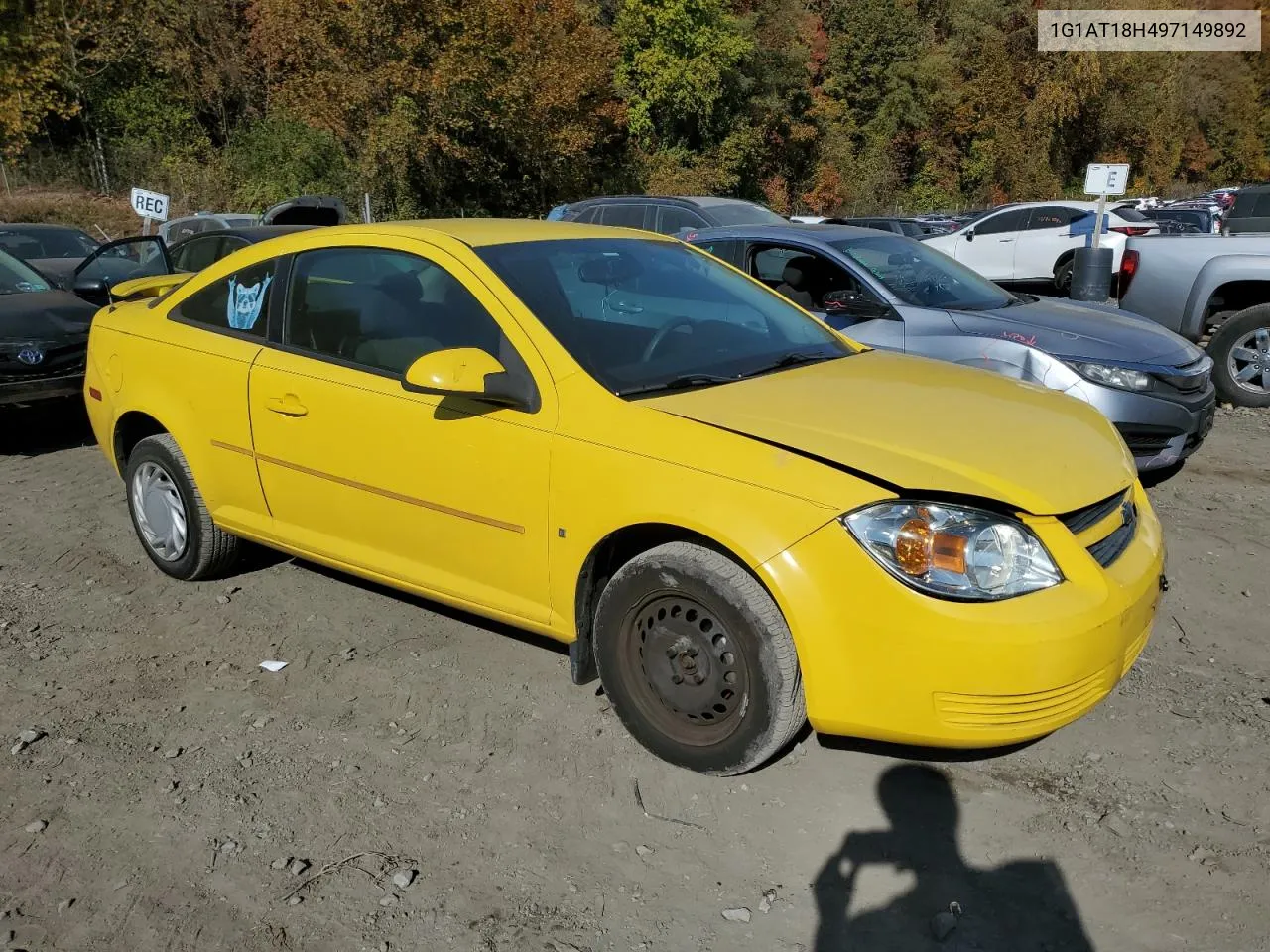 2009 Chevrolet Cobalt Lt VIN: 1G1AT18H497149892 Lot: 76830454