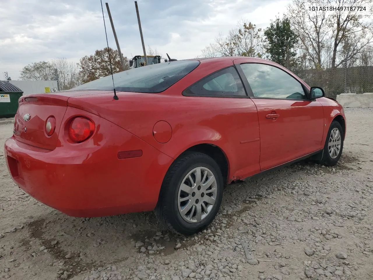 2009 Chevrolet Cobalt Ls VIN: 1G1AS18H497187724 Lot: 77412404