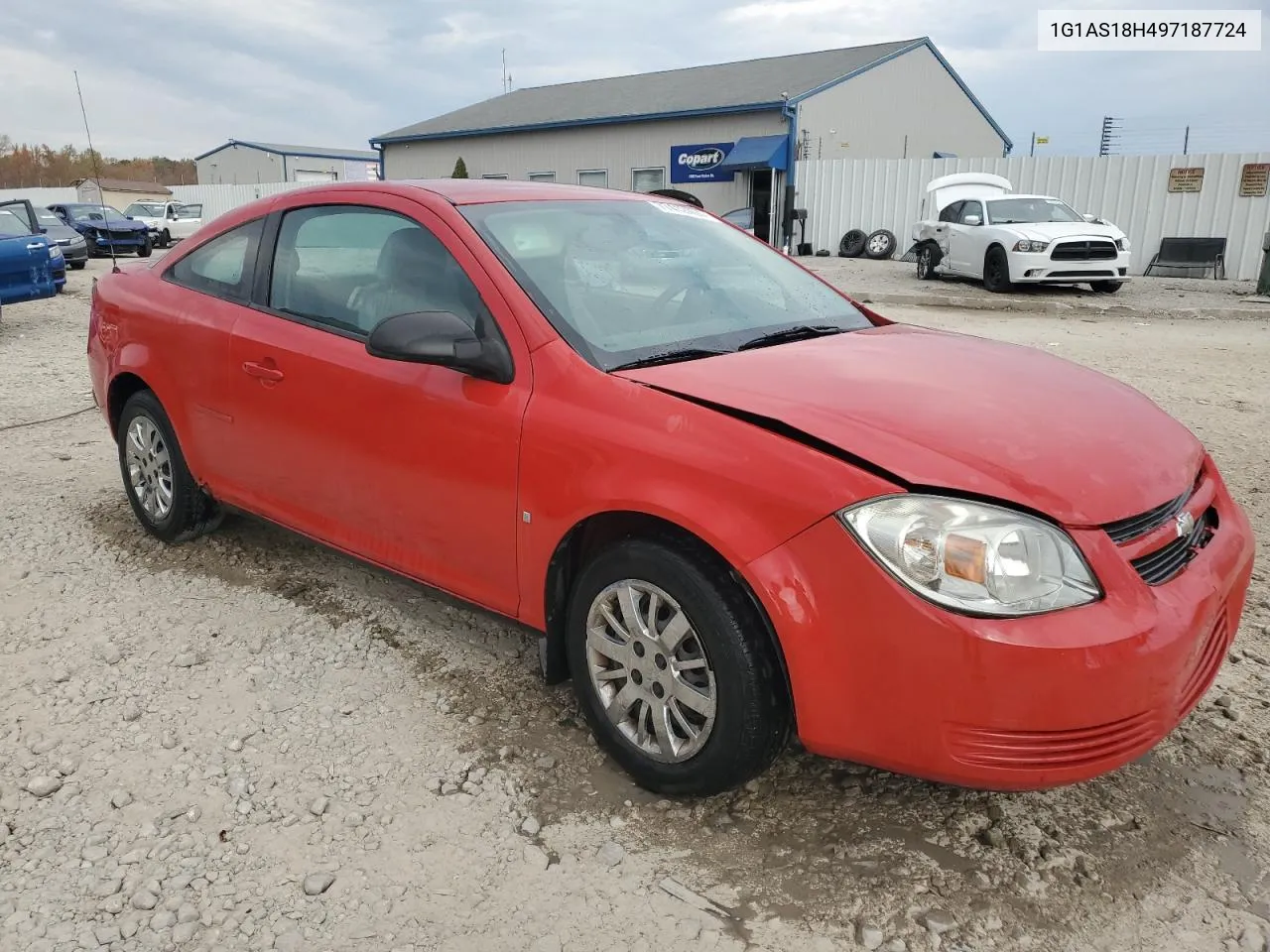 2009 Chevrolet Cobalt Ls VIN: 1G1AS18H497187724 Lot: 77412404