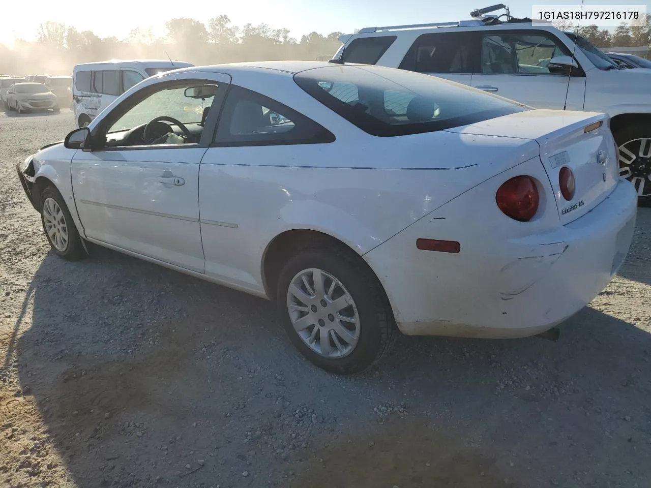 2009 Chevrolet Cobalt Ls VIN: 1G1AS18H797216178 Lot: 77731714