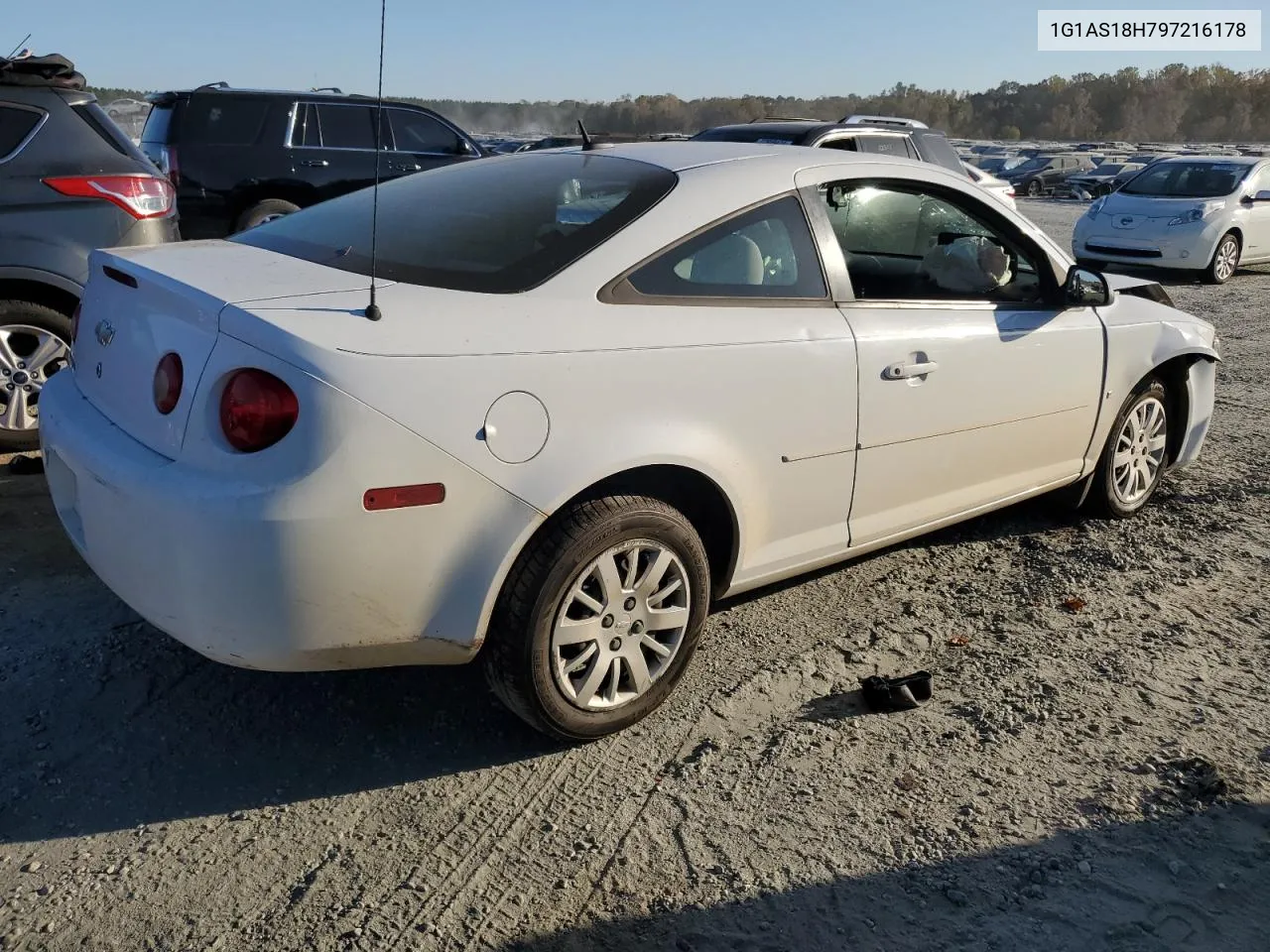 2009 Chevrolet Cobalt Ls VIN: 1G1AS18H797216178 Lot: 77731714