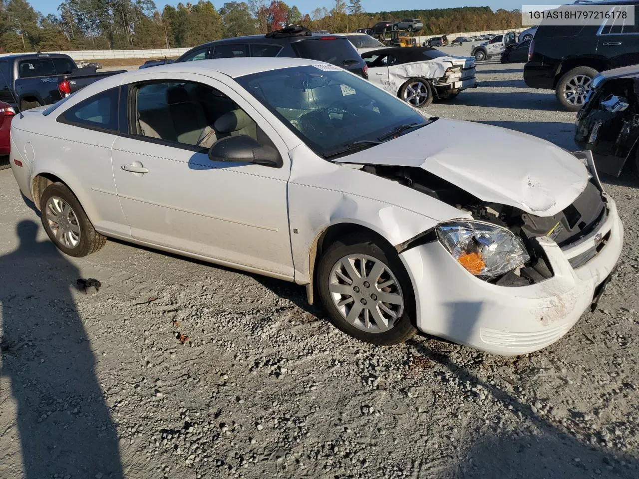 2009 Chevrolet Cobalt Ls VIN: 1G1AS18H797216178 Lot: 77731714