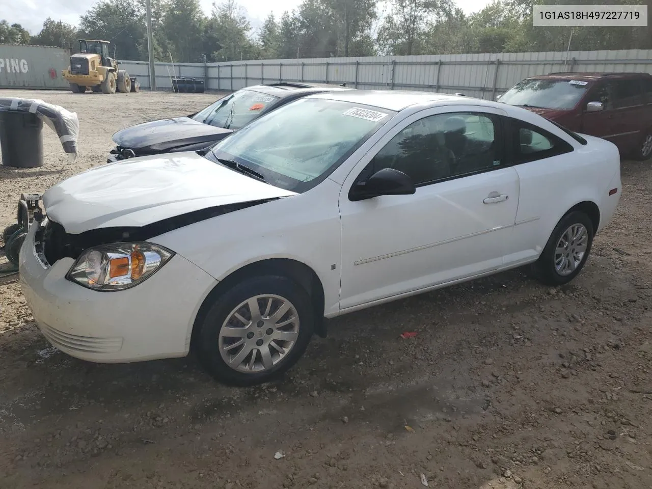 2009 Chevrolet Cobalt Ls VIN: 1G1AS18H497227719 Lot: 78323204