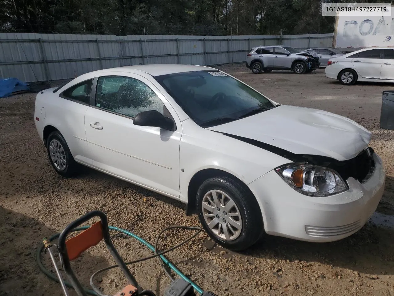 2009 Chevrolet Cobalt Ls VIN: 1G1AS18H497227719 Lot: 78323204