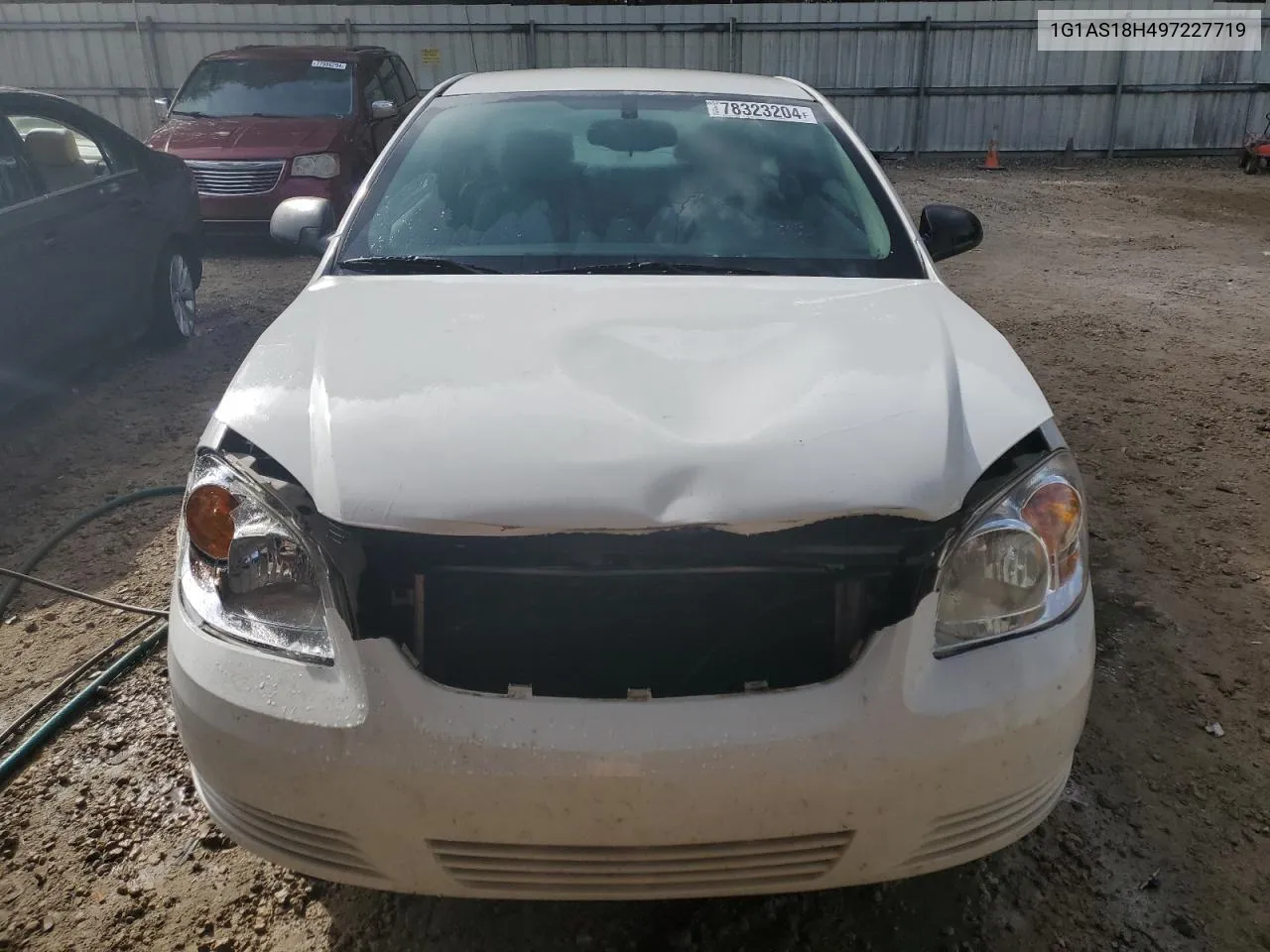 2009 Chevrolet Cobalt Ls VIN: 1G1AS18H497227719 Lot: 78323204