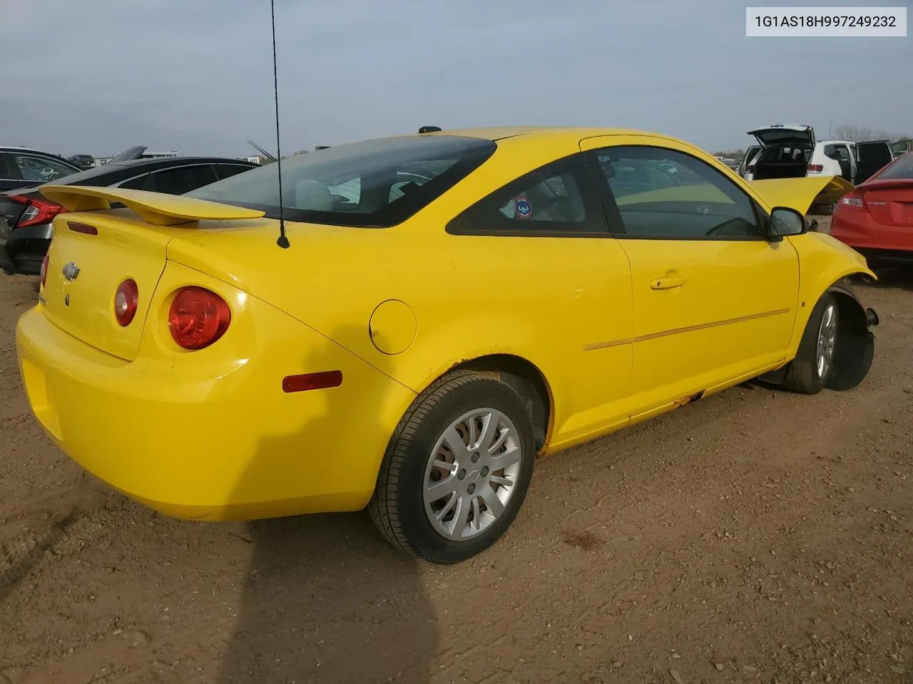 2009 Chevrolet Cobalt Ls VIN: 1G1AS18H997249232 Lot: 78396704