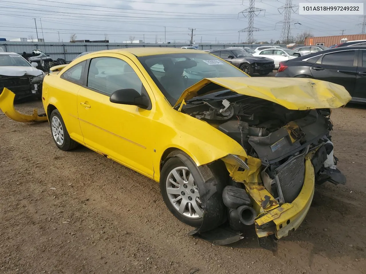 2009 Chevrolet Cobalt Ls VIN: 1G1AS18H997249232 Lot: 78396704