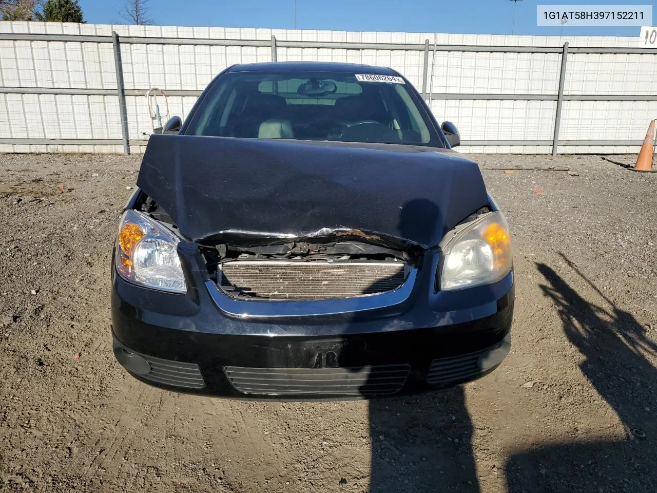 2009 Chevrolet Cobalt Lt VIN: 1G1AT58H397152211 Lot: 78606264