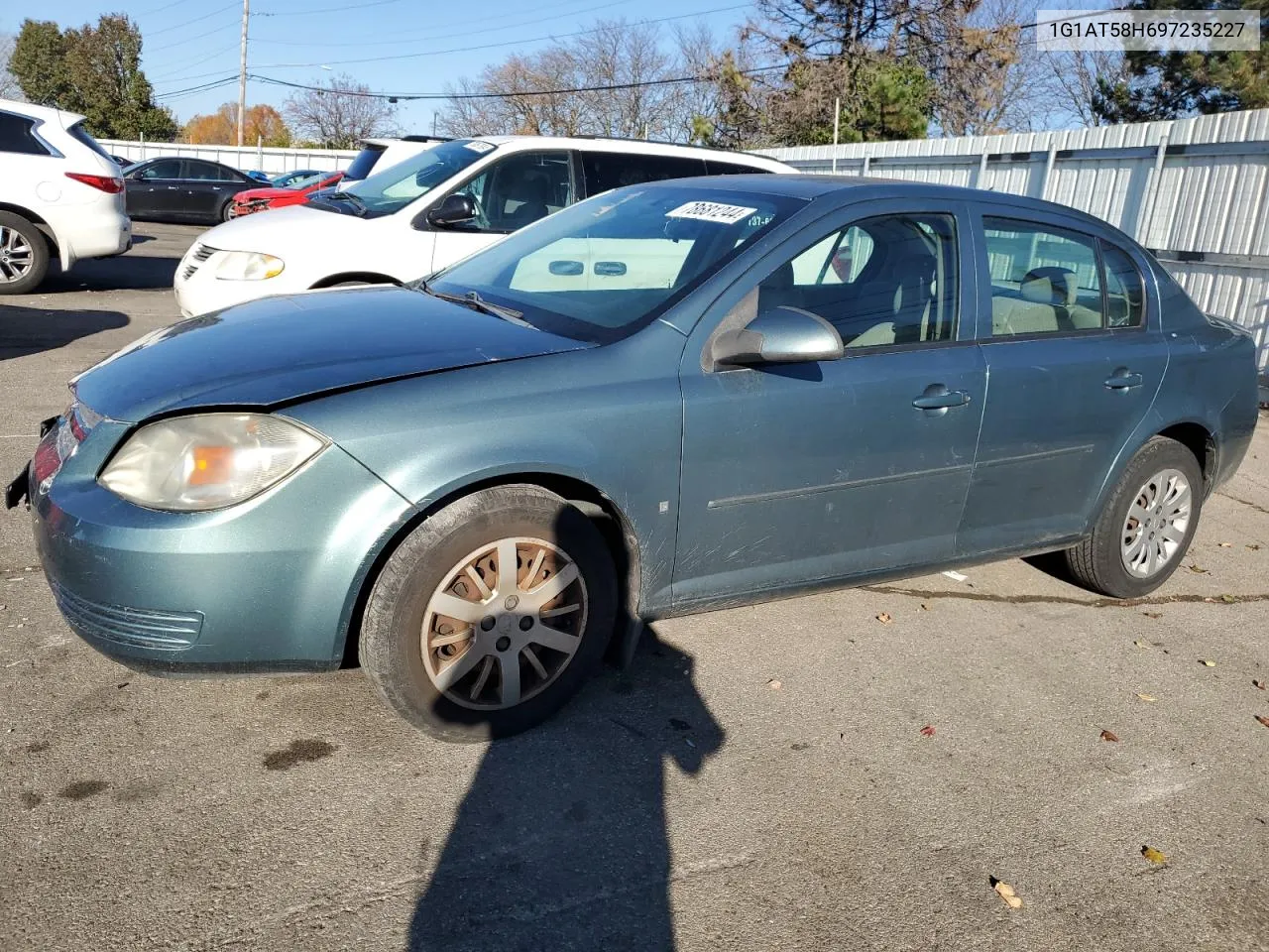 2009 Chevrolet Cobalt Lt VIN: 1G1AT58H697235227 Lot: 78681244