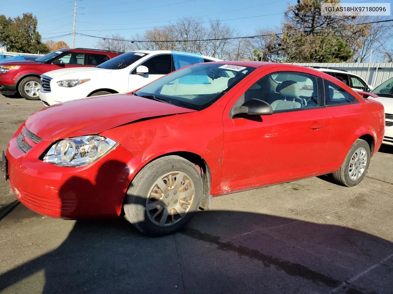 2009 Chevrolet Cobalt Ls VIN: 1G1AS18HX97180096 Lot: 78830094