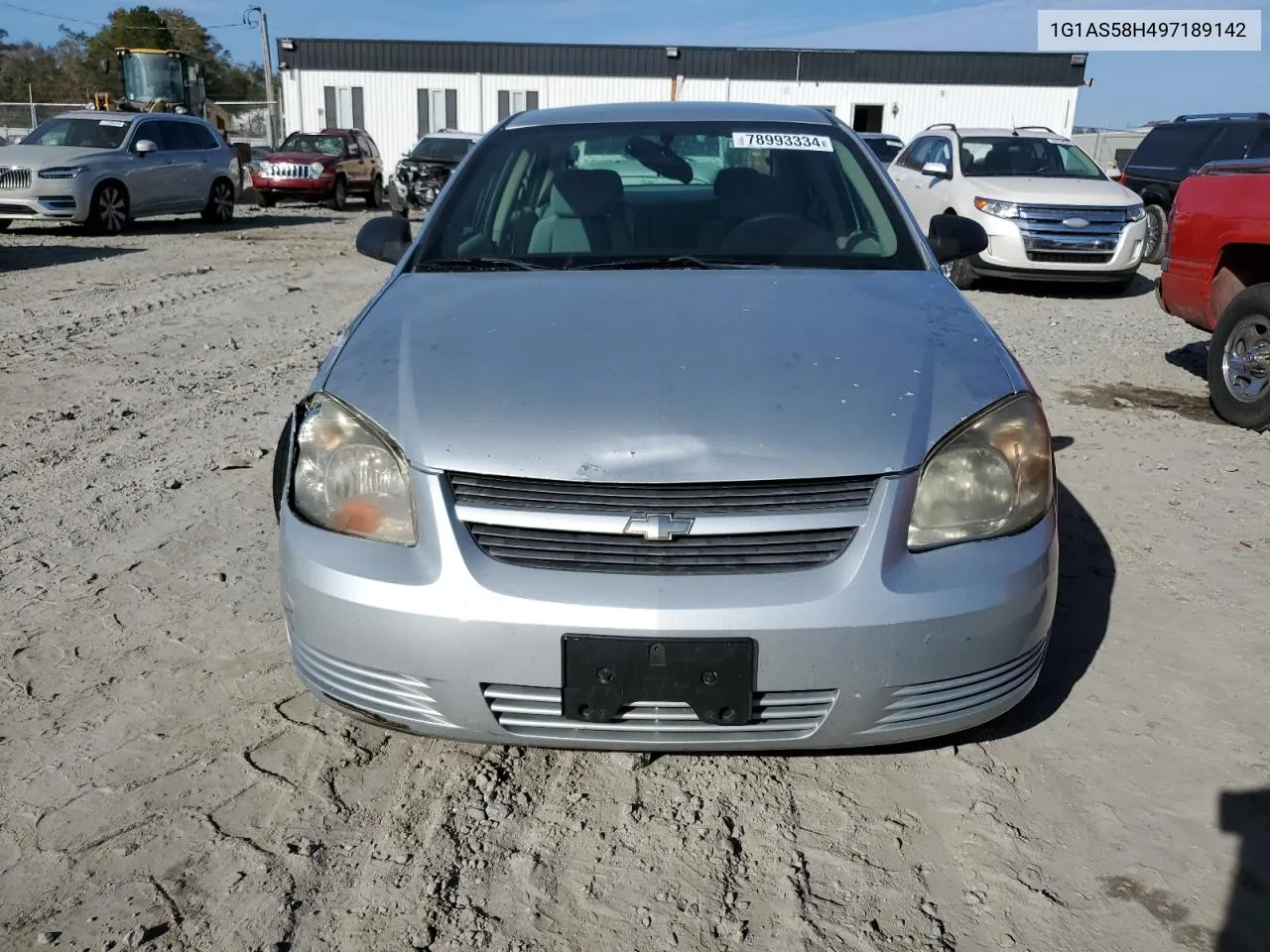 2009 Chevrolet Cobalt Ls VIN: 1G1AS58H497189142 Lot: 78993334