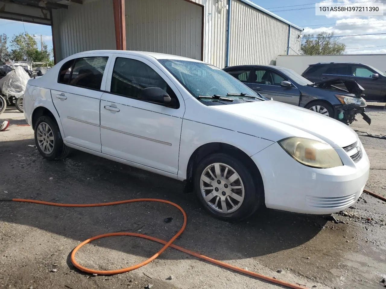 2009 Chevrolet Cobalt Ls VIN: 1G1AS58H397211390 Lot: 80382684