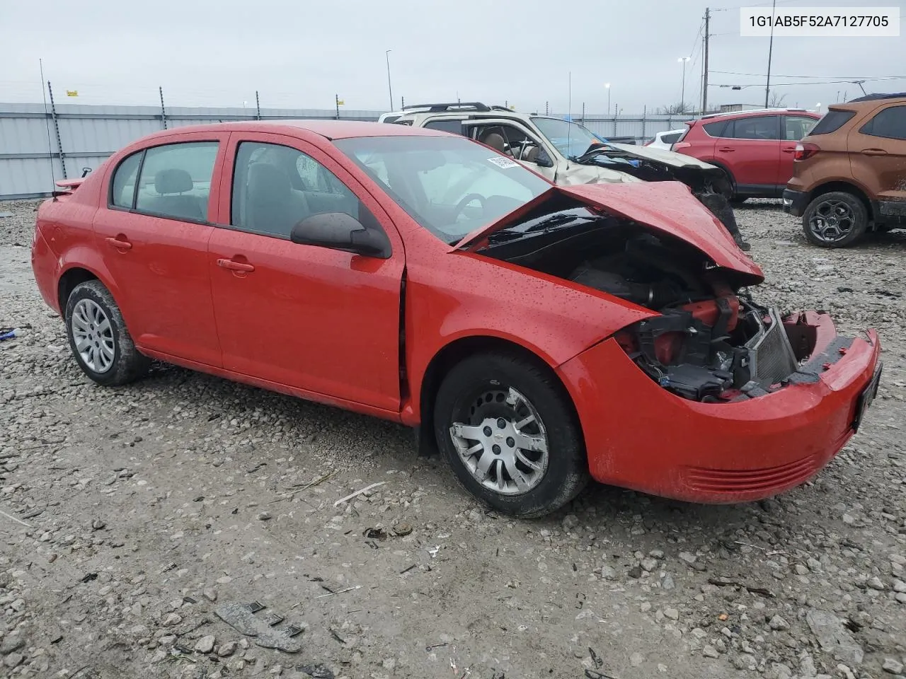 2010 Chevrolet Cobalt Ls VIN: 1G1AB5F52A7127705 Lot: 39146004