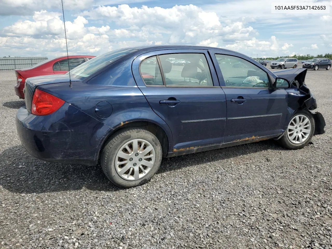 2010 Chevrolet Cobalt Ls VIN: 1G1AA5F53A7142653 Lot: 61237584