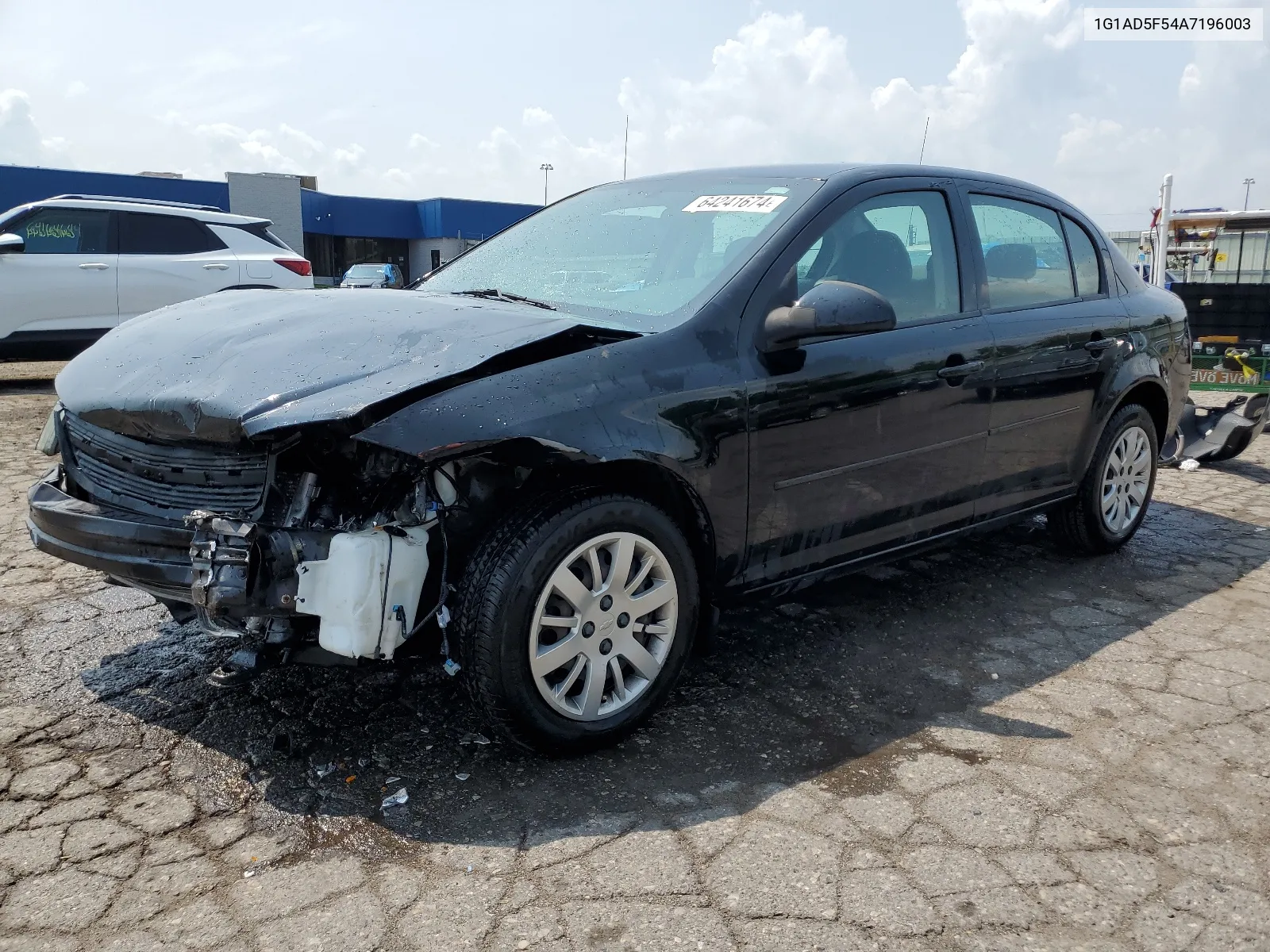 2010 Chevrolet Cobalt 1Lt VIN: 1G1AD5F54A7196003 Lot: 64241674