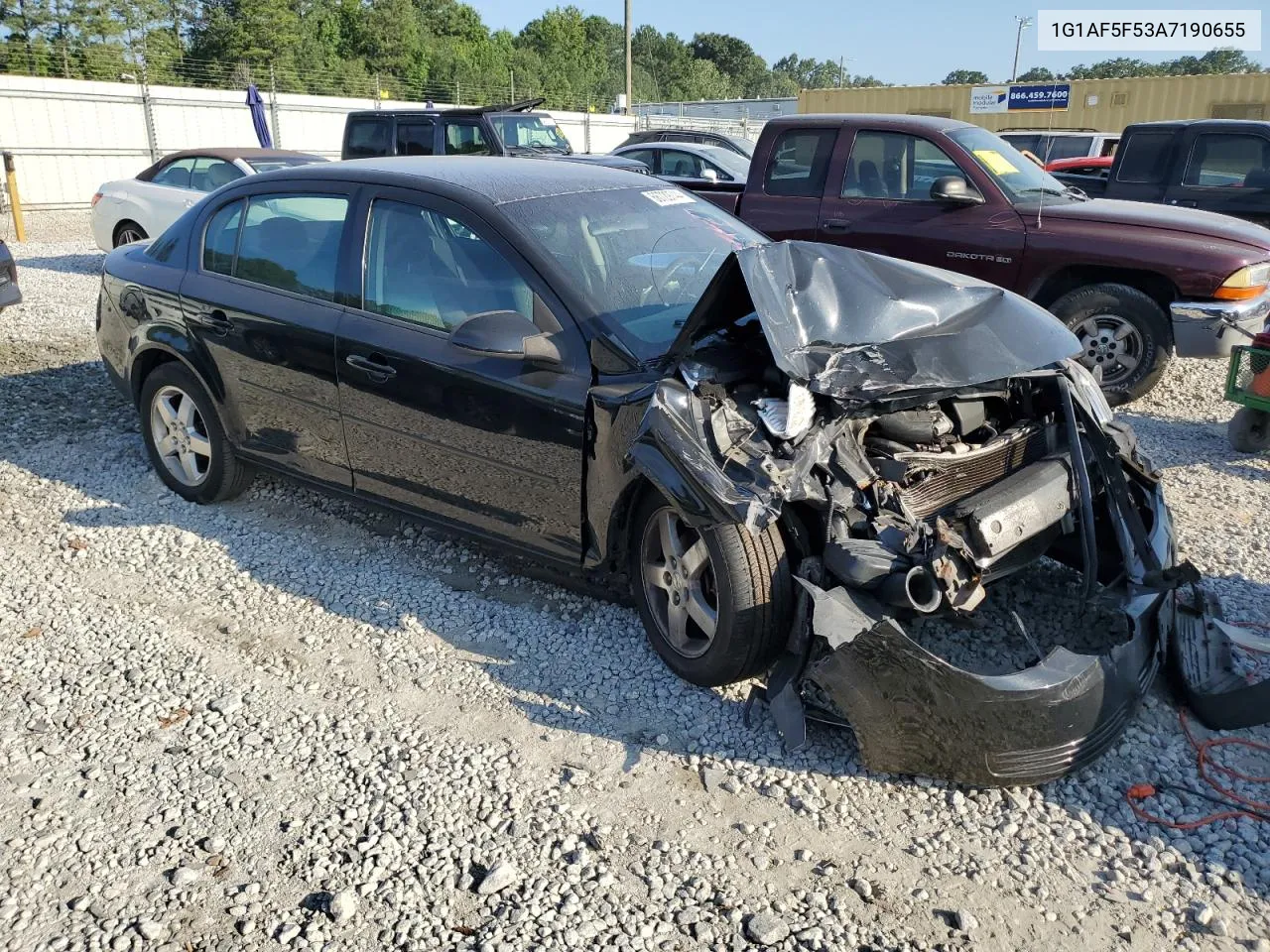 2010 Chevrolet Cobalt 2Lt VIN: 1G1AF5F53A7190655 Lot: 66729744