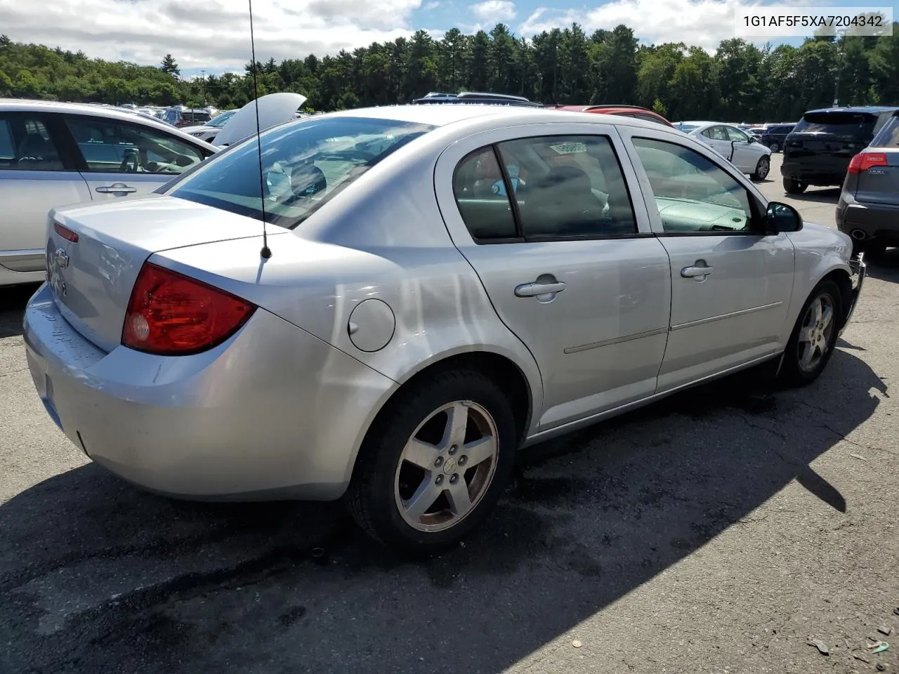 2010 Chevrolet Cobalt 2Lt VIN: 1G1AF5F5XA7204342 Lot: 67959864