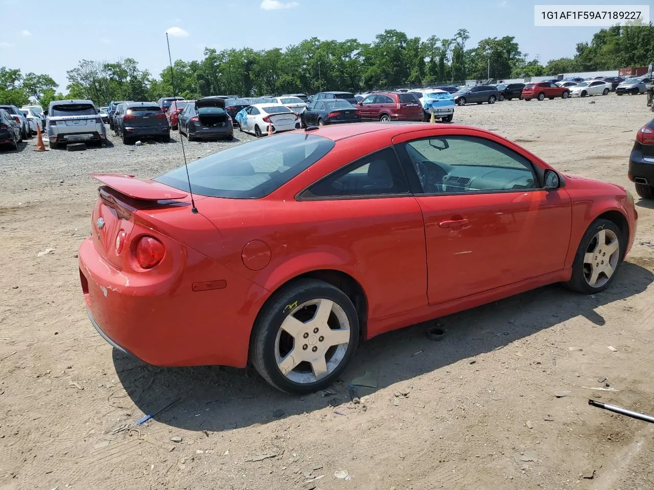 2010 Chevrolet Cobalt 2Lt VIN: 1G1AF1F59A7189227 Lot: 70429964