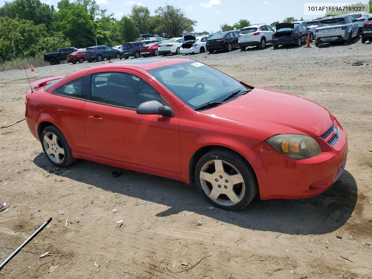 2010 Chevrolet Cobalt 2Lt VIN: 1G1AF1F59A7189227 Lot: 70429964