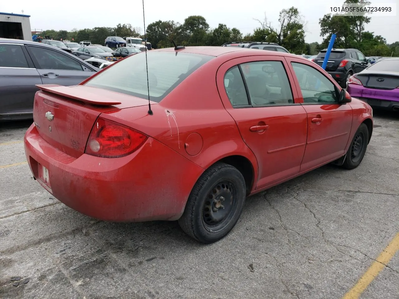 2010 Chevrolet Cobalt 1Lt VIN: 1G1AD5F56A7234993 Lot: 71252704