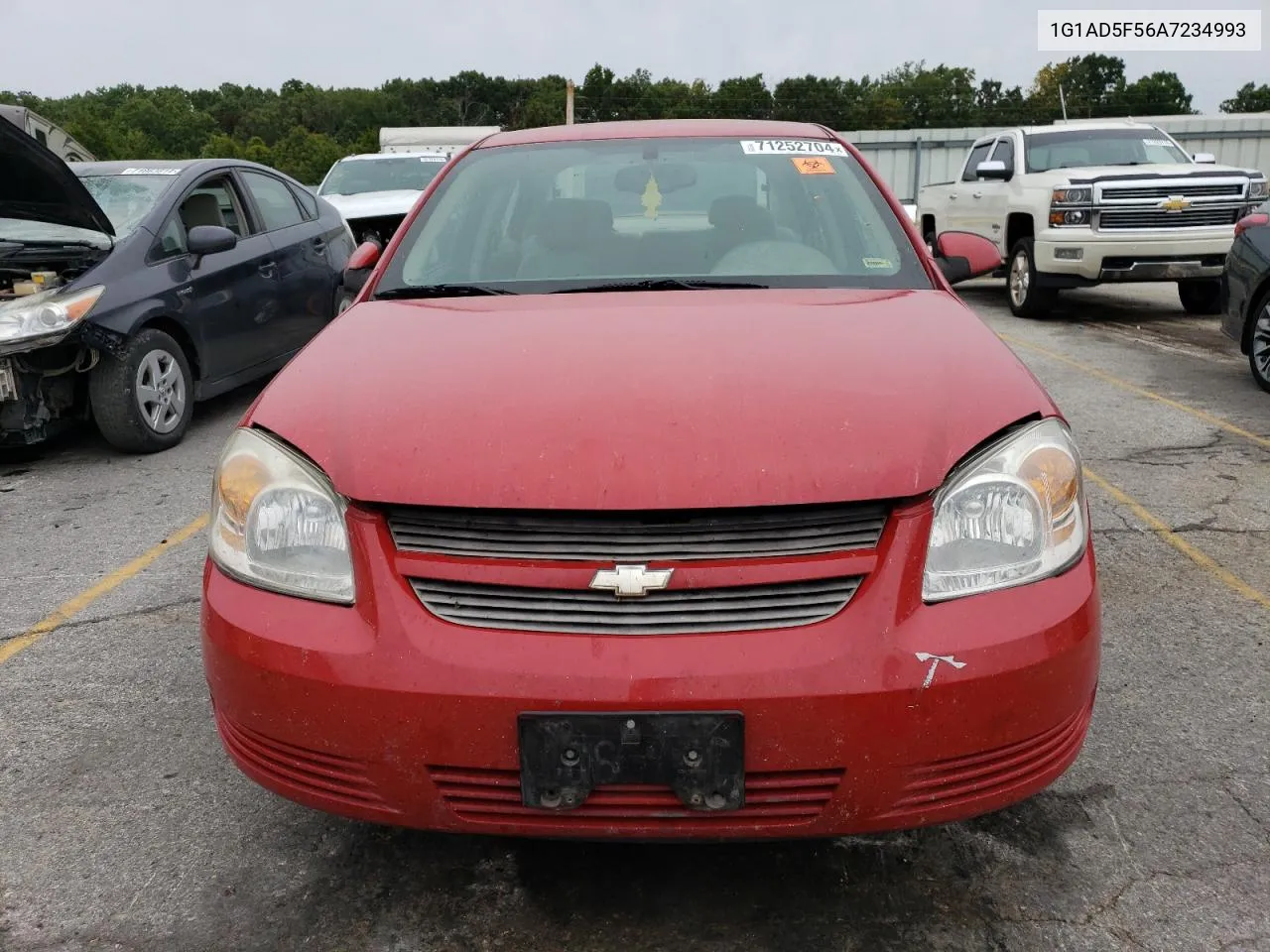 2010 Chevrolet Cobalt 1Lt VIN: 1G1AD5F56A7234993 Lot: 71252704