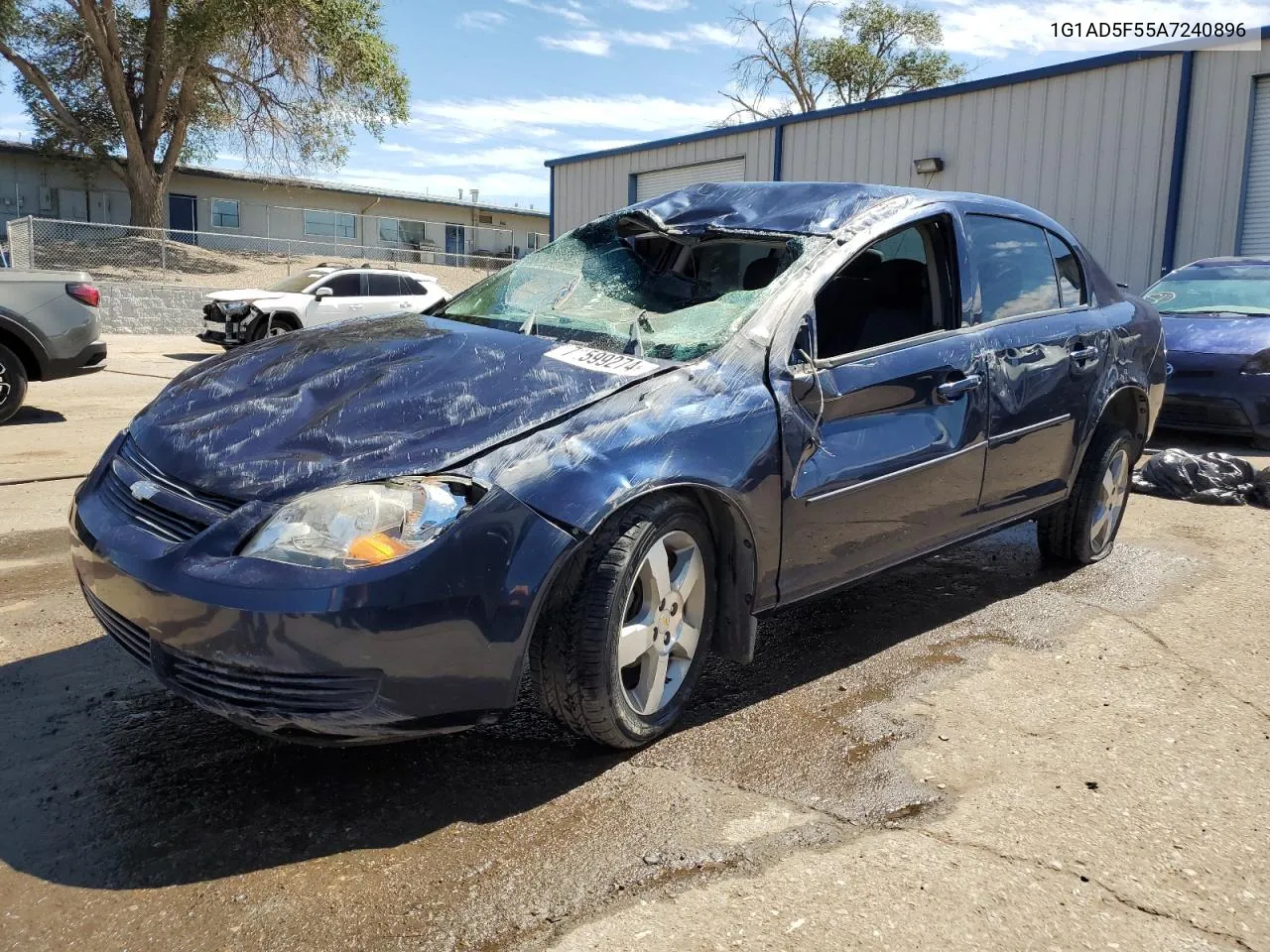 2010 Chevrolet Cobalt 1Lt VIN: 1G1AD5F55A7240896 Lot: 71599274