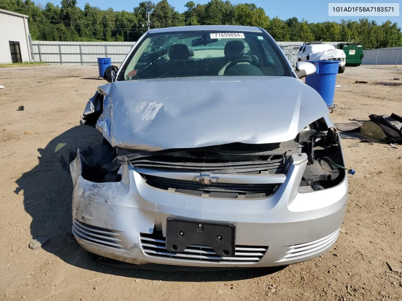 2010 Chevrolet Cobalt 1Lt VIN: 1G1AD1F58A7183571 Lot: 71659894