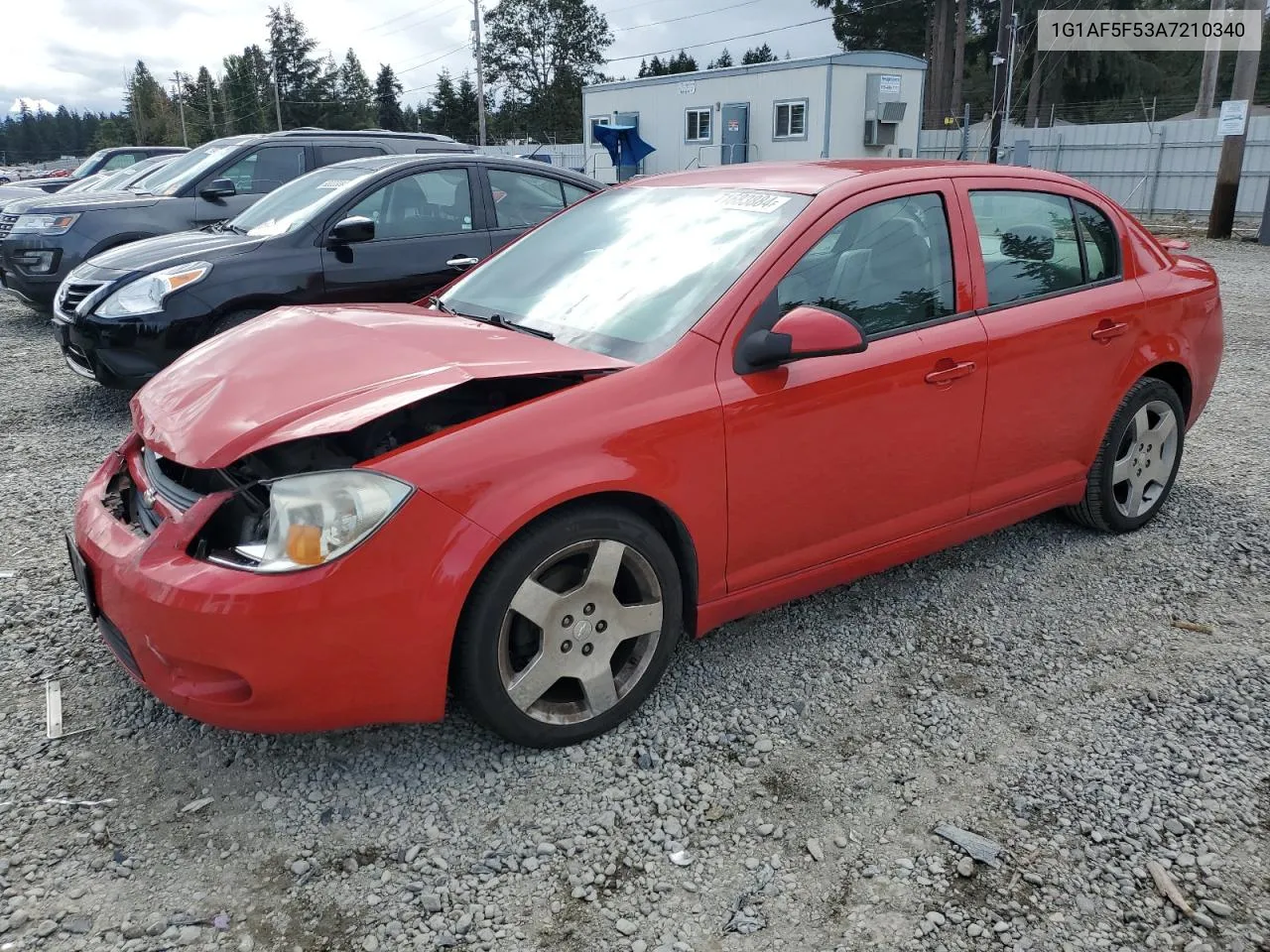 2010 Chevrolet Cobalt 2Lt VIN: 1G1AF5F53A7210340 Lot: 71683884