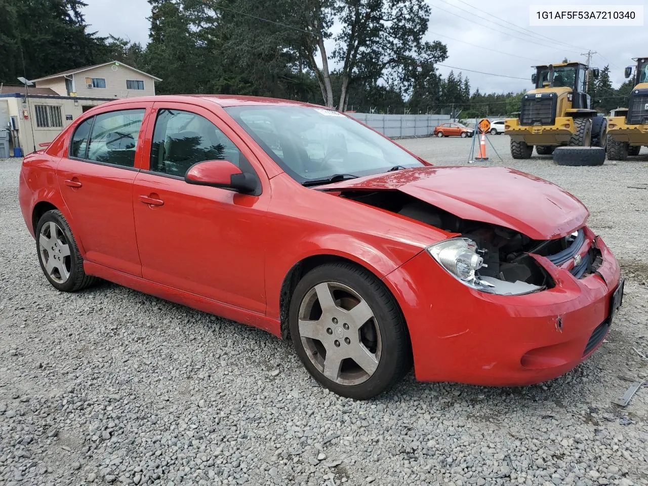 2010 Chevrolet Cobalt 2Lt VIN: 1G1AF5F53A7210340 Lot: 71683884