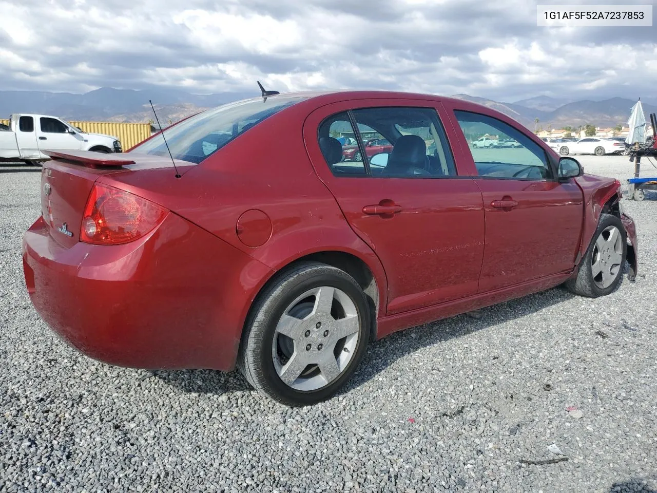 2010 Chevrolet Cobalt 2Lt VIN: 1G1AF5F52A7237853 Lot: 71815854