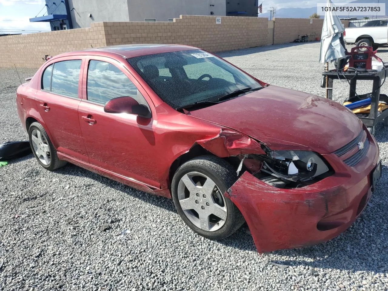 2010 Chevrolet Cobalt 2Lt VIN: 1G1AF5F52A7237853 Lot: 71815854