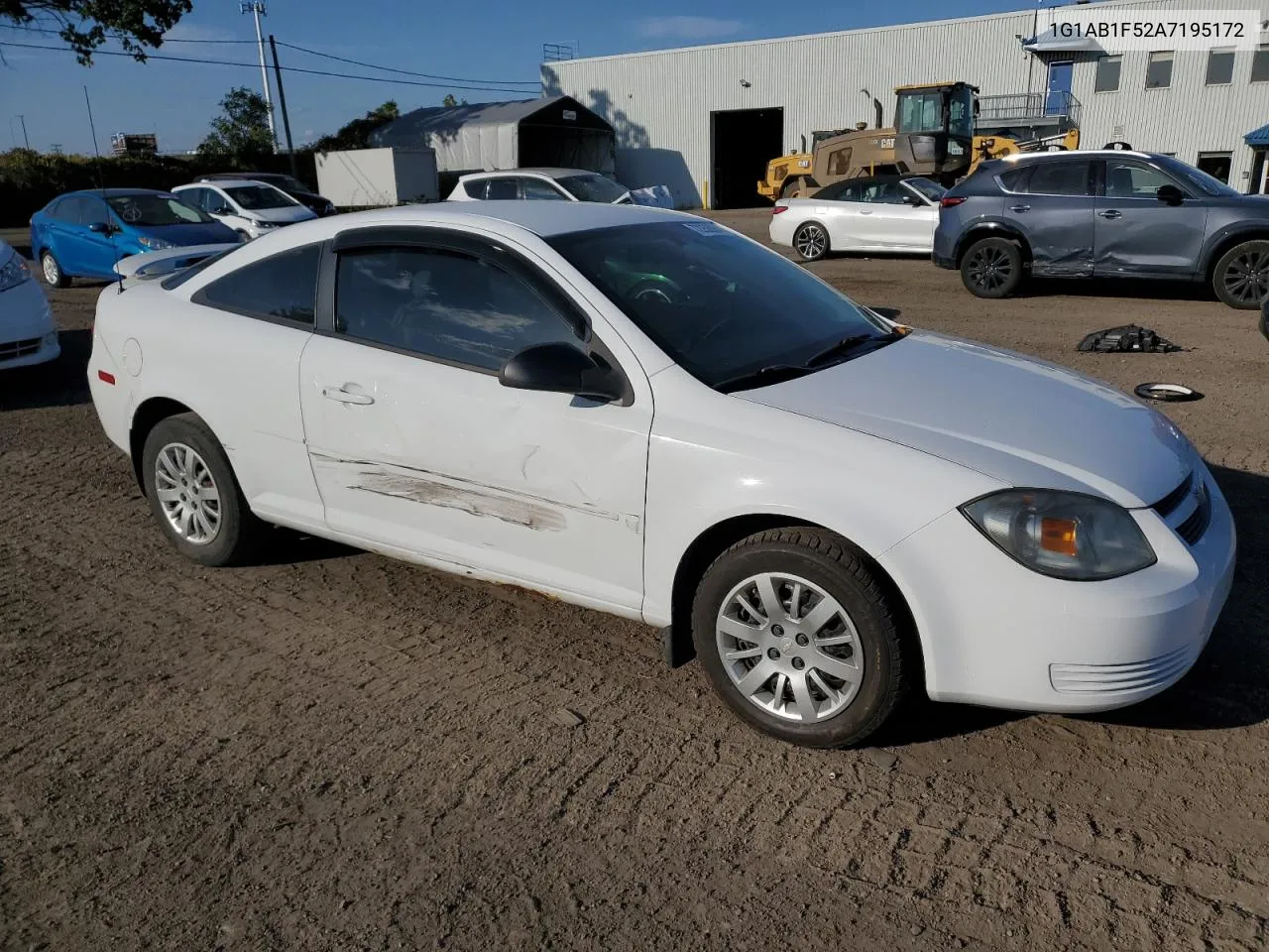 2010 Chevrolet Cobalt Ls VIN: 1G1AB1F52A7195172 Lot: 72256984