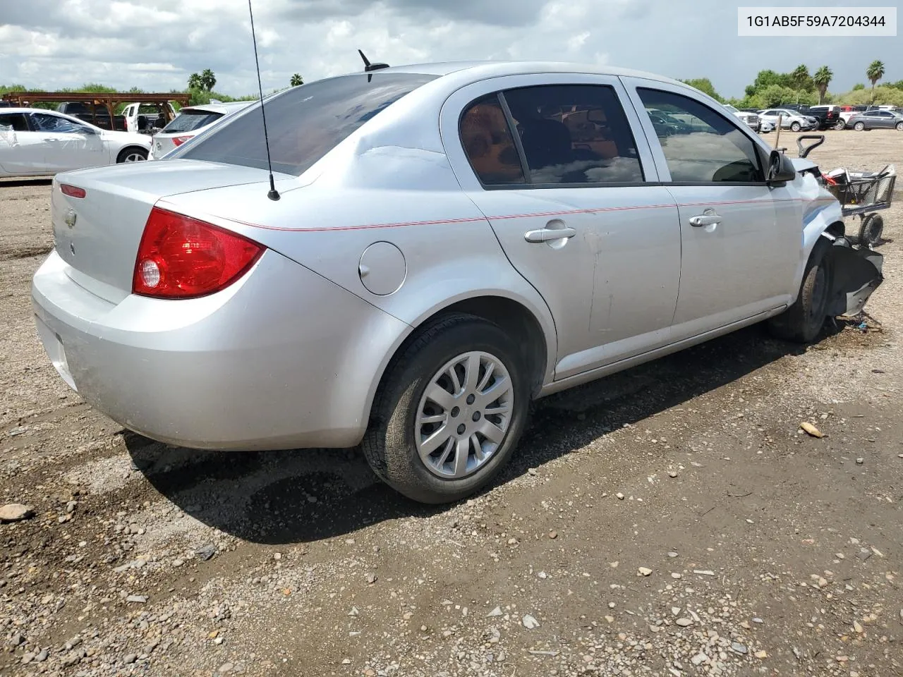 2010 Chevrolet Cobalt Ls VIN: 1G1AB5F59A7204344 Lot: 72444024