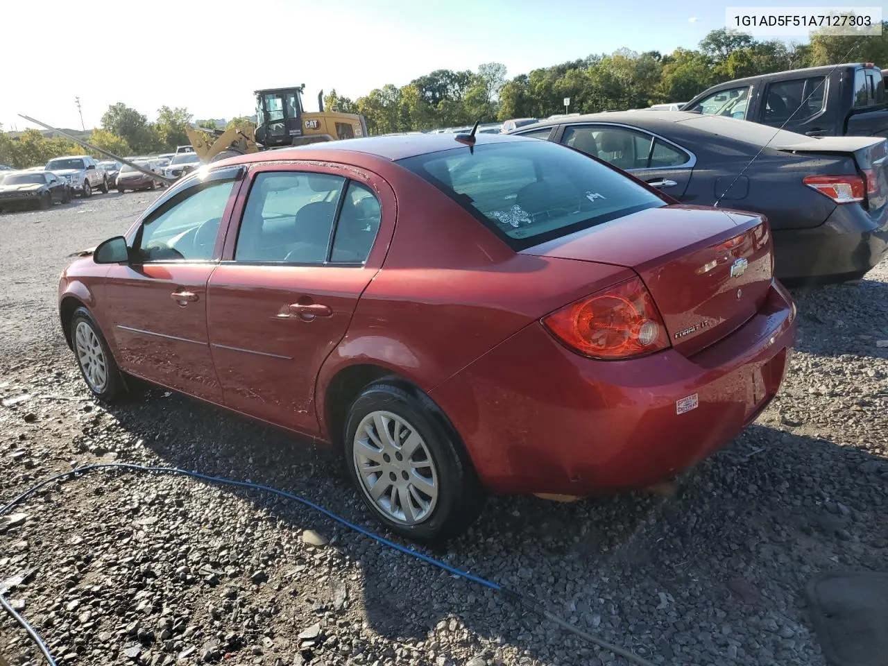 2010 Chevrolet Cobalt 1Lt VIN: 1G1AD5F51A7127303 Lot: 72529814