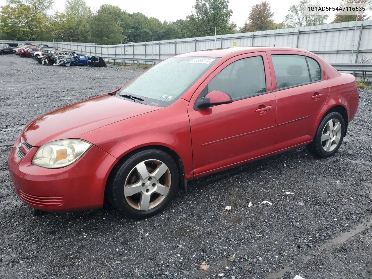 1G1AD5F54A7116635 2010 Chevrolet Cobalt 1Lt