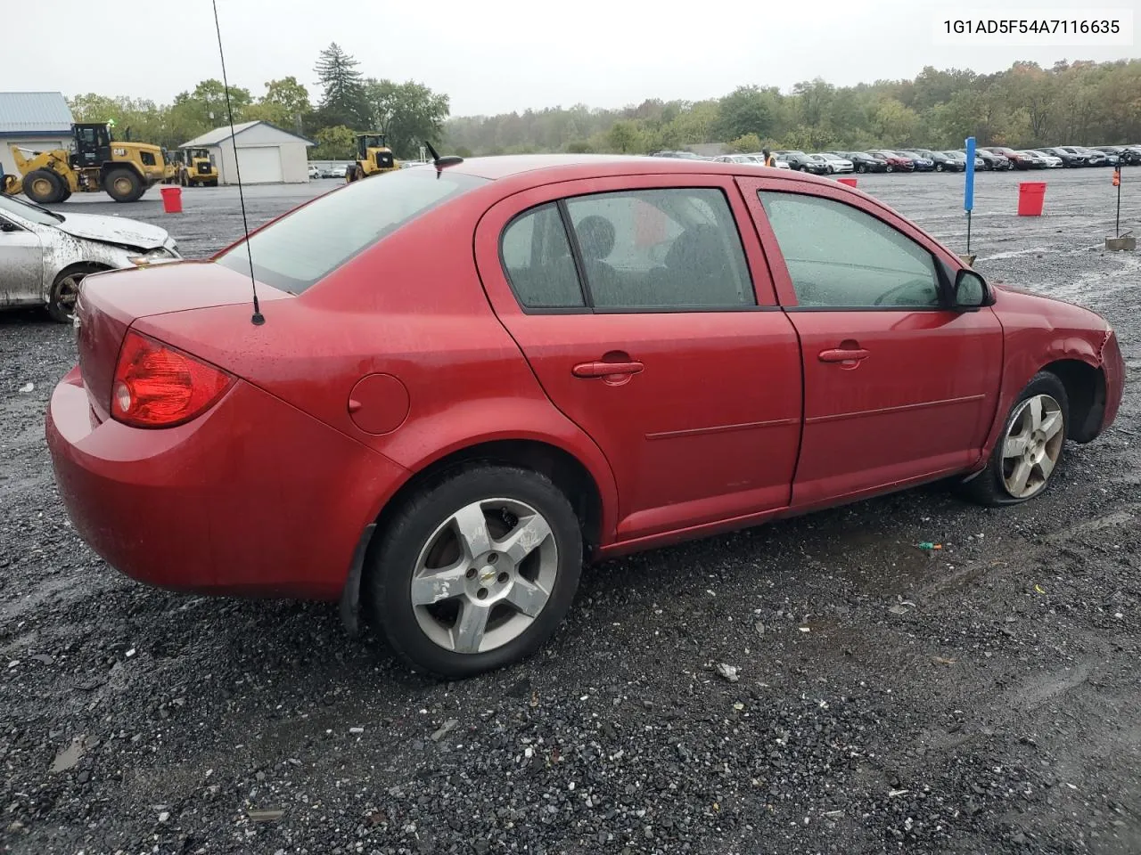 2010 Chevrolet Cobalt 1Lt VIN: 1G1AD5F54A7116635 Lot: 72899174