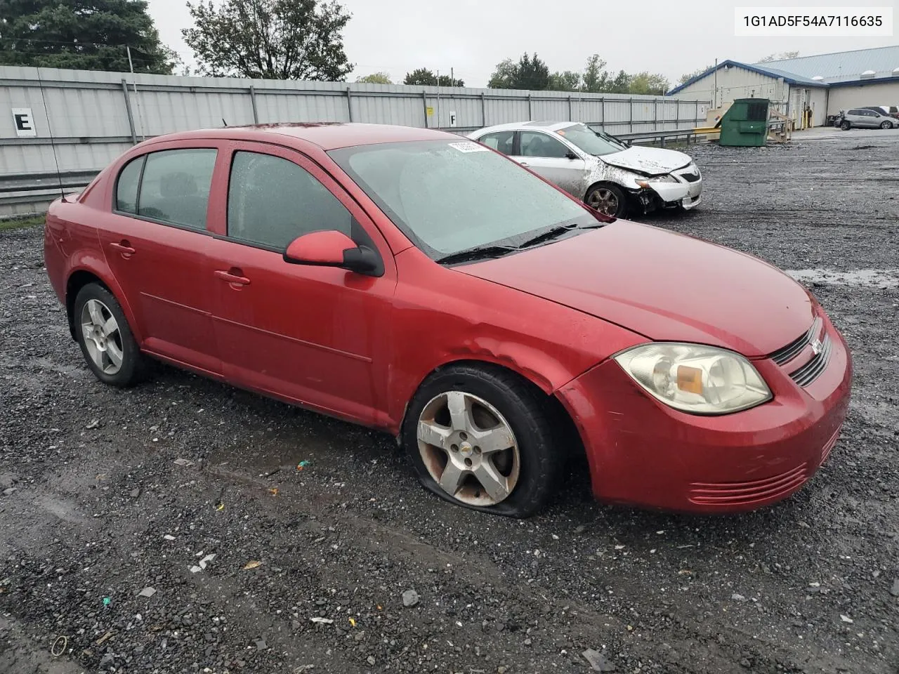 2010 Chevrolet Cobalt 1Lt VIN: 1G1AD5F54A7116635 Lot: 72899174