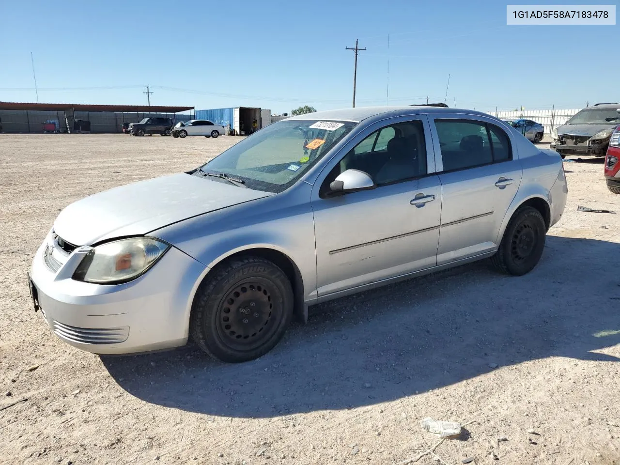 2010 Chevrolet Cobalt 1Lt VIN: 1G1AD5F58A7183478 Lot: 73213104