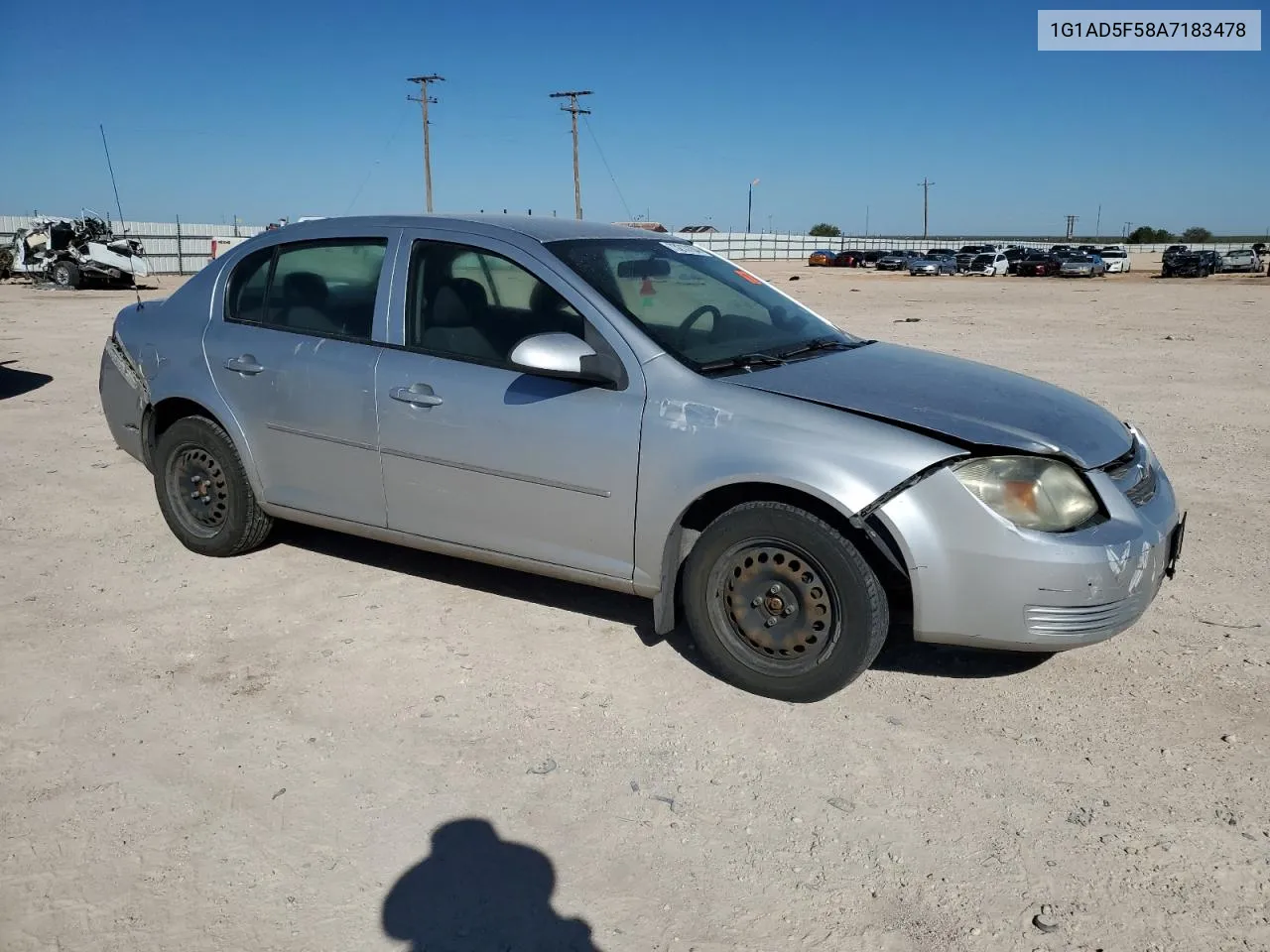 2010 Chevrolet Cobalt 1Lt VIN: 1G1AD5F58A7183478 Lot: 73213104