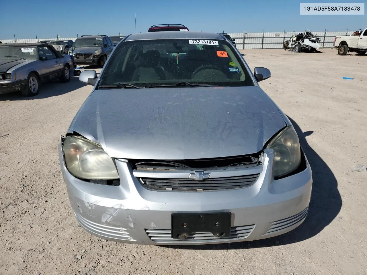 2010 Chevrolet Cobalt 1Lt VIN: 1G1AD5F58A7183478 Lot: 73213104