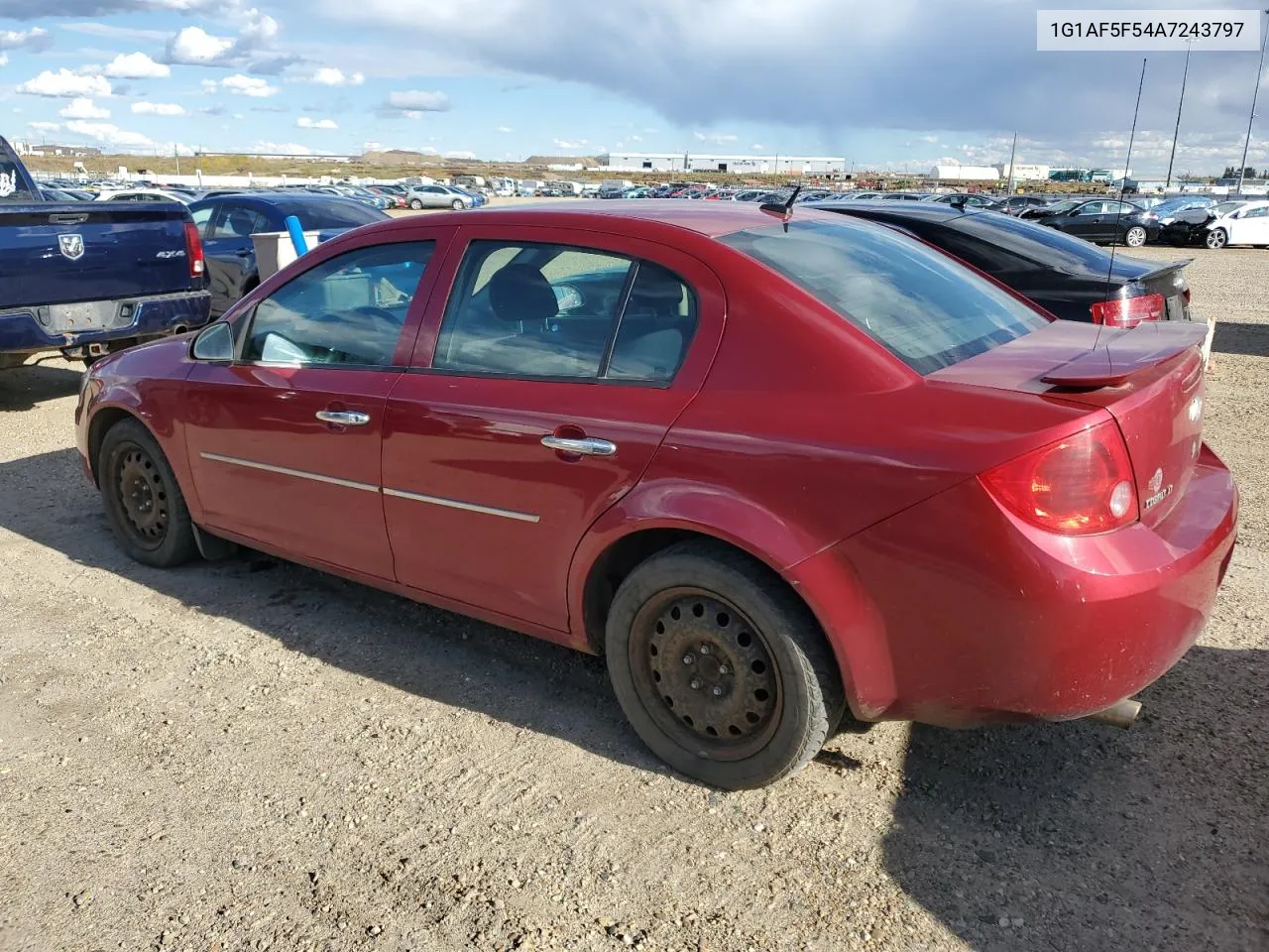 2010 Chevrolet Cobalt 2Lt VIN: 1G1AF5F54A7243797 Lot: 73604064