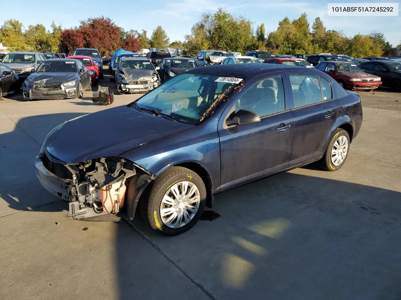 2010 Chevrolet Cobalt Ls VIN: 1G1AB5F51A7245292 Lot: 73614904