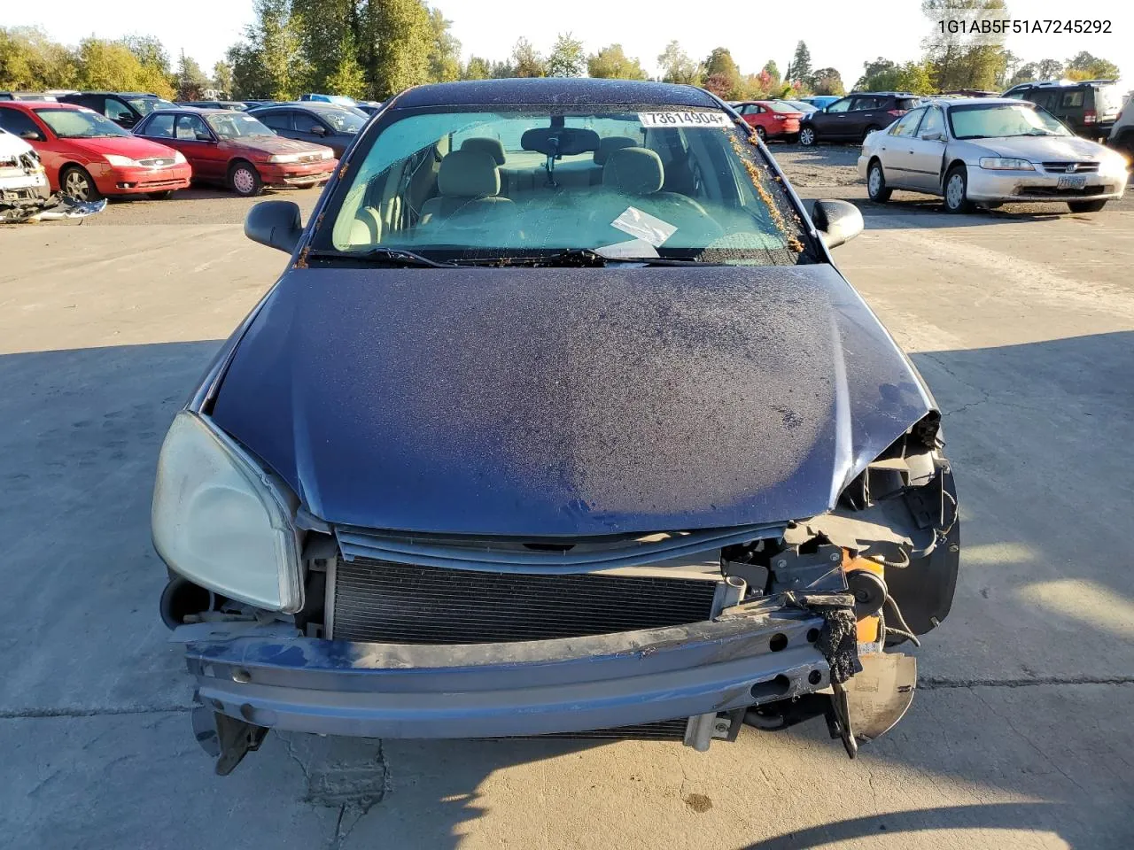 2010 Chevrolet Cobalt Ls VIN: 1G1AB5F51A7245292 Lot: 73614904