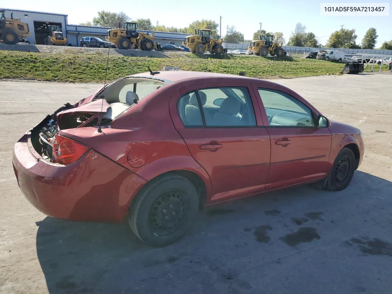 2010 Chevrolet Cobalt 1Lt VIN: 1G1AD5F59A7213457 Lot: 75612104