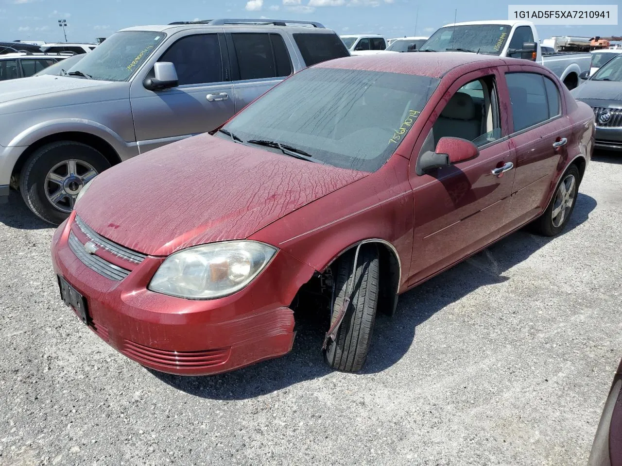 2010 Chevrolet Cobalt 1Lt VIN: 1G1AD5F5XA7210941 Lot: 75617074