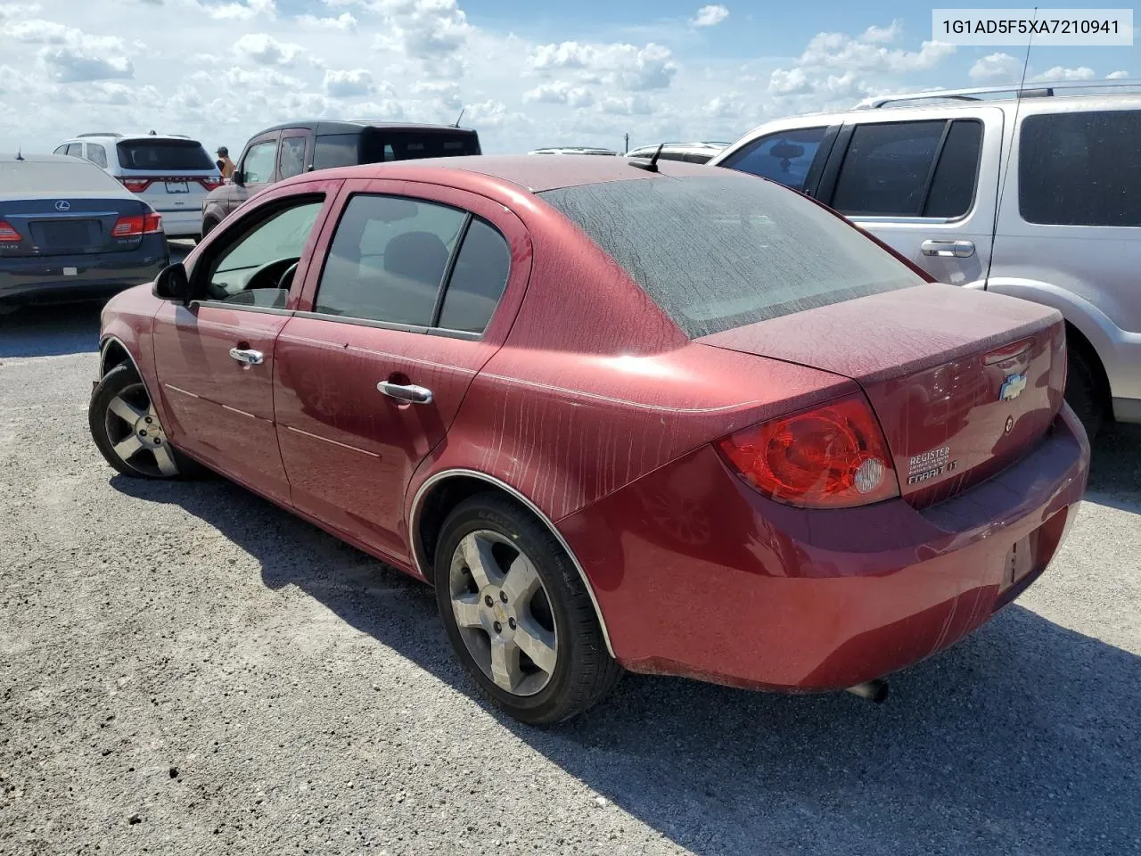 2010 Chevrolet Cobalt 1Lt VIN: 1G1AD5F5XA7210941 Lot: 75617074