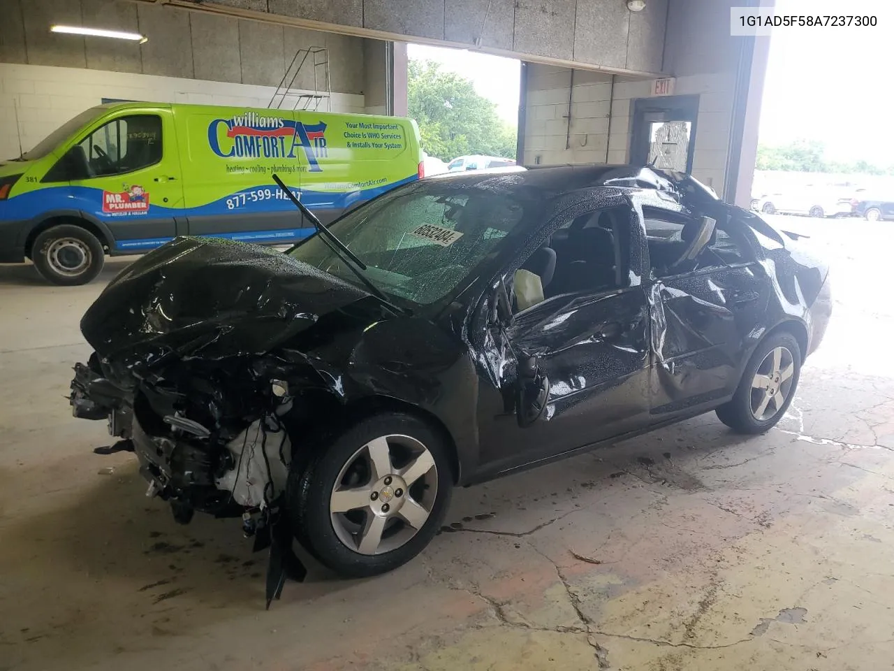 2010 Chevrolet Cobalt 1Lt VIN: 1G1AD5F58A7237300 Lot: 76488854