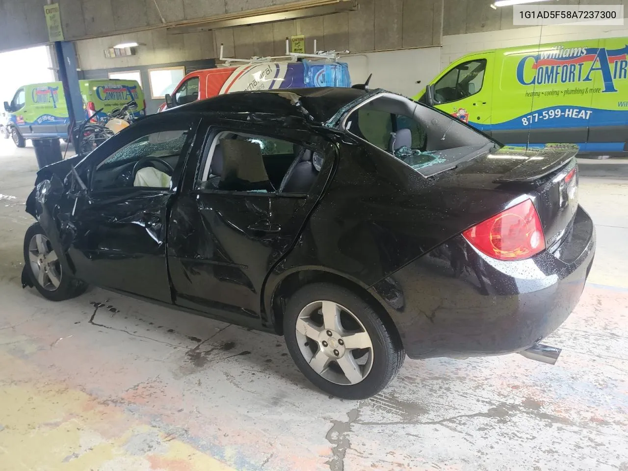 2010 Chevrolet Cobalt 1Lt VIN: 1G1AD5F58A7237300 Lot: 76488854