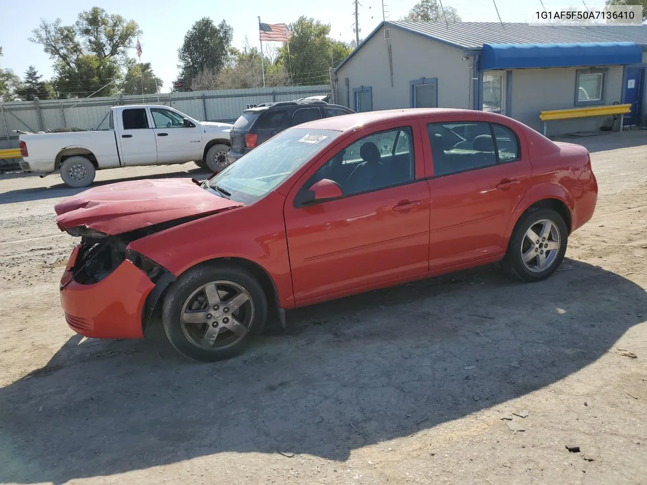 2010 Chevrolet Cobalt 2Lt VIN: 1G1AF5F50A7136410 Lot: 76833084