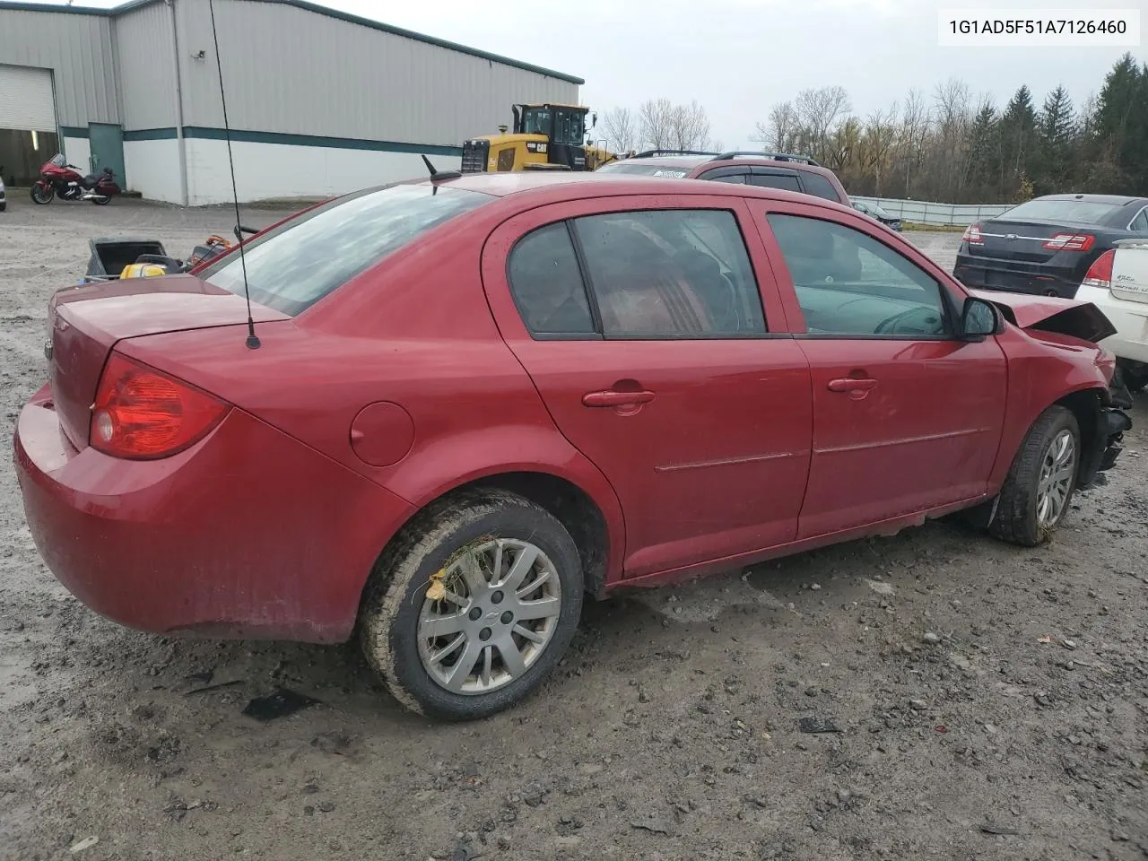 2010 Chevrolet Cobalt 1Lt VIN: 1G1AD5F51A7126460 Lot: 77784254